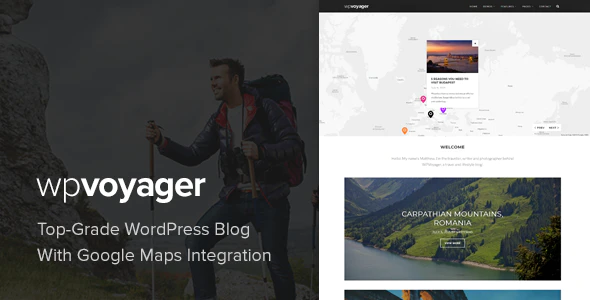 WPVoyager 旅游博客 WordPress主题